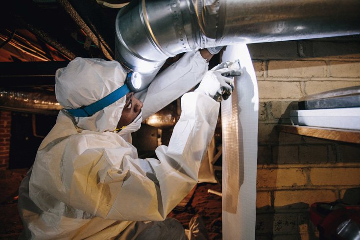 Crawl space encapsulation